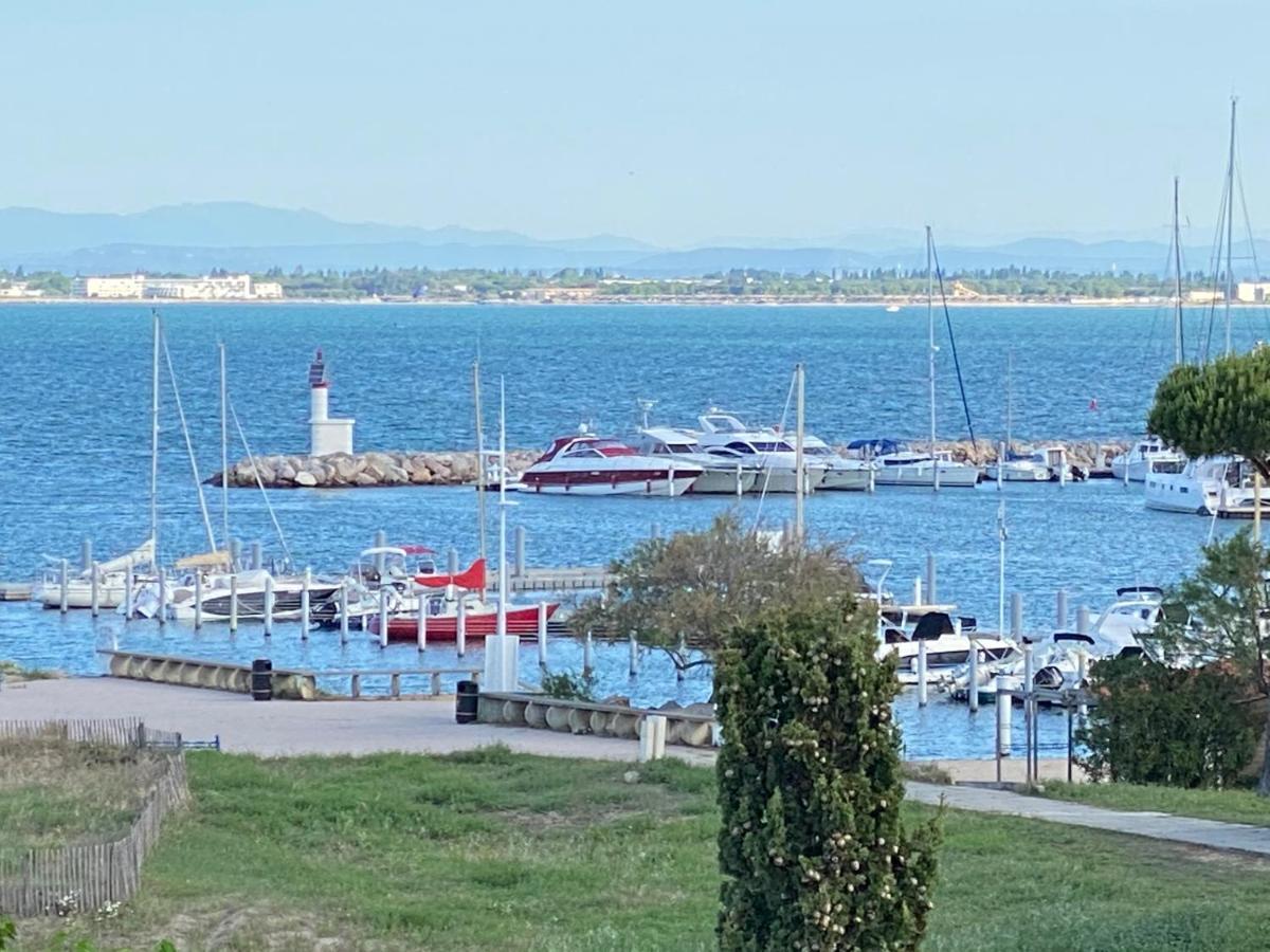 Studio Front De Mer Avec Vue Mer Panoramique ! Le Grau-du-Roi Exterior foto